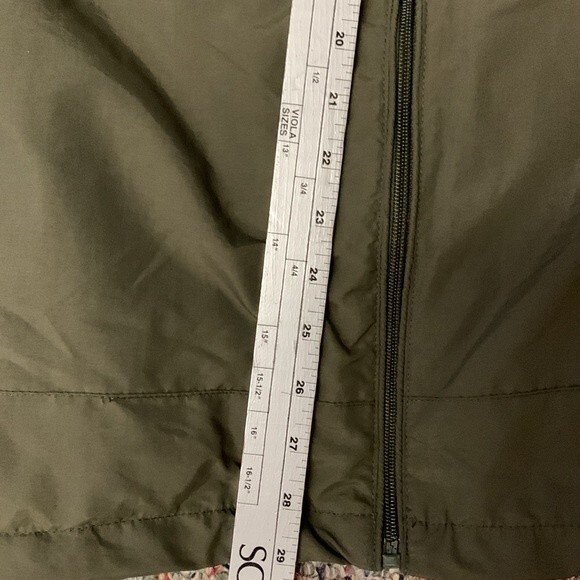 Ruing Olive Green Water and Wind Resistant Outdoor Hooded Jacket Size XL - Picture 13 of 13